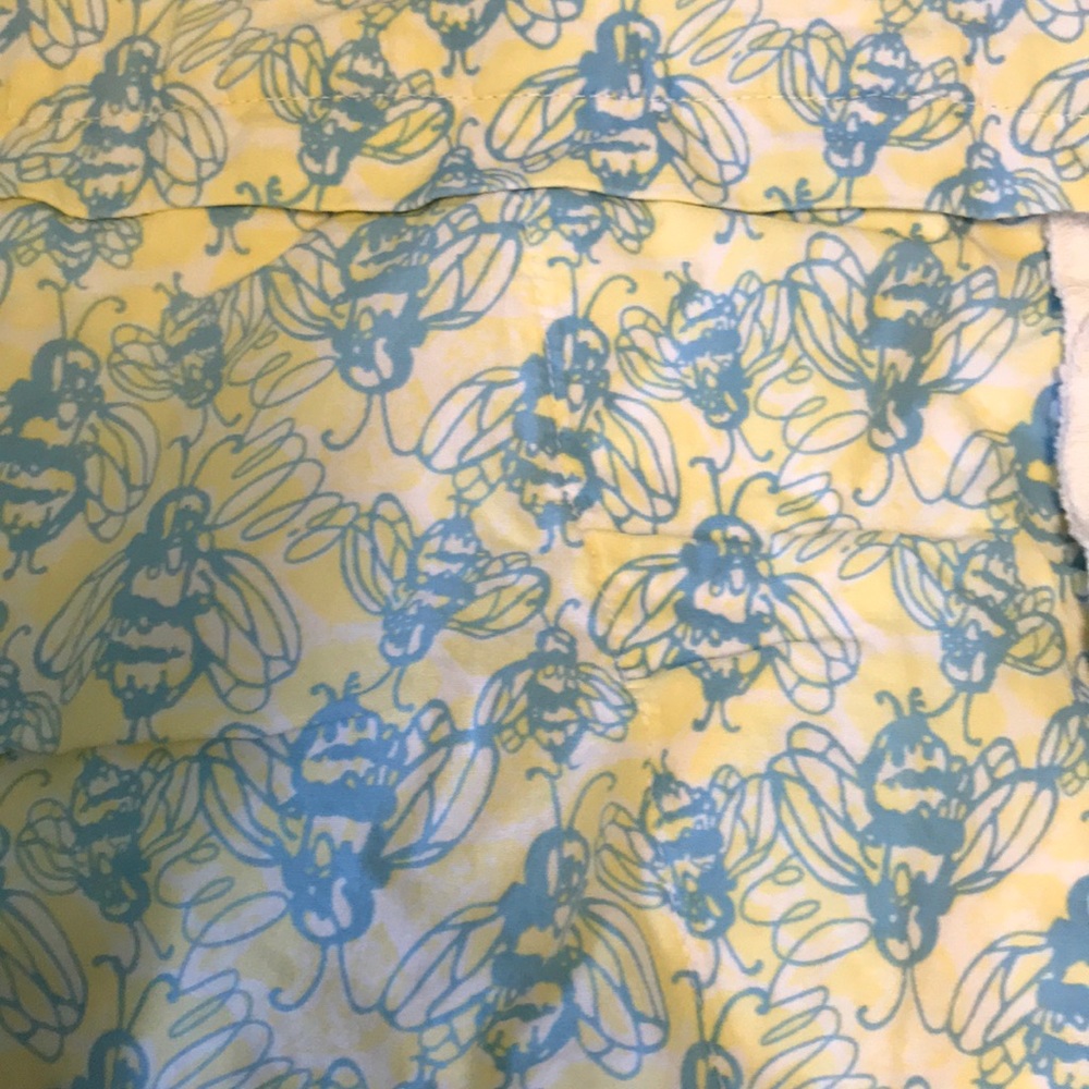 Lilly Pulitzer Solid White Patchwork Shorts - image 7